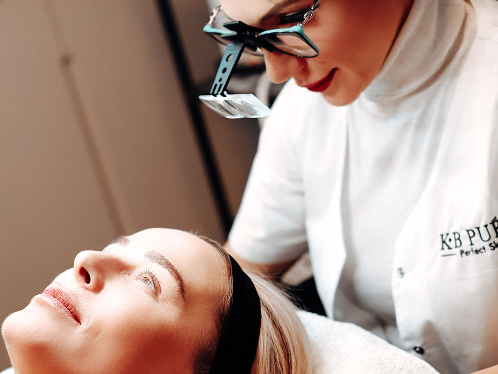 beauty treatment photography